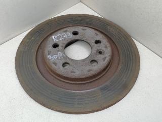 диск тормозной задний Citroen C8 1 поколение (2002 - 2008), HDi, дизель, серый