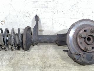 стойка передняя левая Daewoo Lanos T100 1998, 1.3 л., MPI, A13SMS, бензин, 5МКПП, зелёный, хетчбэк 3 дв., передний привод