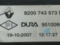 кулиса Renault Laguna 3 поколение 2007, 2.0 л., DCi, M9R 802, дизель, 6МКПП, голубой, 8200743573D - фото №6