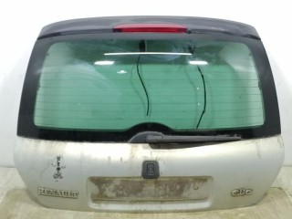 стекло заднее Renault Clio 2 поколение 2000, 1.2 л., i, D7F 720, бензин, 5МКПП, серебристый, хетчбэк 5 дв., передний привод, 7701071024