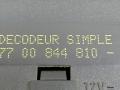блок комфорта Renault Laguna 1 поколение B56A/B 1994, 1.8 л., mono, бензин, 5МКПП, хетчбэк 5 дв., передний привод, 7700844810 - фото №3