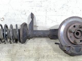 суппорт передний левый Daewoo Lanos T100 1998, 1.3 л., MPI, A13SMS, бензин, 5МКПП, зелёный, хетчбэк 3 дв., передний привод