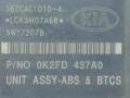 блок ABS Kia Carens 2 поколение 2006, 2.0 л., CRDi, дизель, 5МКПП, чёрный, минивэн, OK2FD437A0, BH60113600, ALLD8004847, 362CAC1D10-4, LCK5M07A68, 33154740239 - фото №8