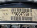 щиток приборов (приборная панель) Renault Megane 1 поколение LA0E 1996, 1.4 л., i, E7J 764, бензин, 5МКПП, синий, седан, передний привод, 7700847780 - фото №3
