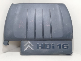 декоративная крышка двигателя Citroen C5 1 поколение [рестайлинг] 2005, 1.6 л., HDi, дизель, 5МКПП, белый, хетчбэк 5 дв., передний привод, 9653014380A01