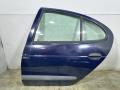 дверь задняя левая Renault Megane 1 поколение LA0E 1996, 1.4 л., i, E7J 764, бензин, 5МКПП, синий, седан, передний привод - фото №2