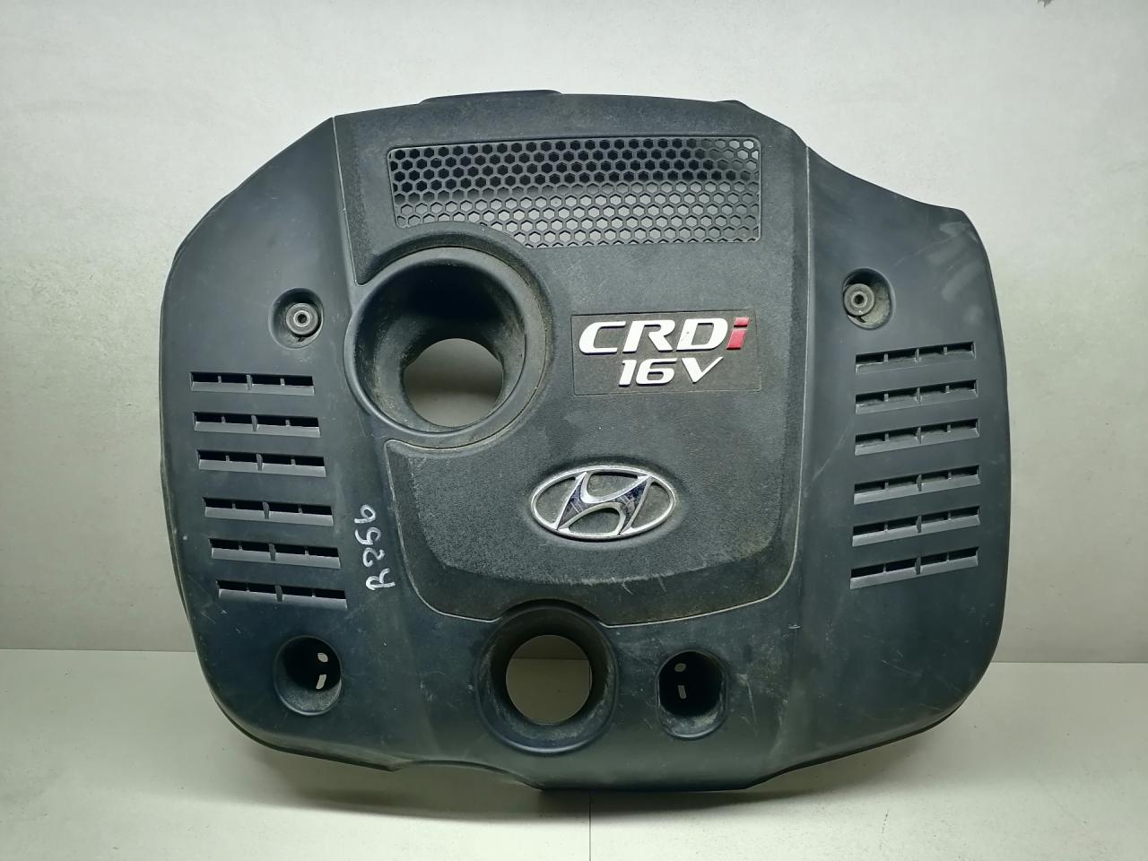 декоративная крышка двигателя Hyundai Tucson 1 поколение 2006, 2.0 л., CRDi, дизель, АКПП, чёрный, внедорожник 5 дв., передний привод, 2924027290 - фото №1