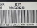 корпус отопителя (печки) Peugeot 206 1 поколение 2002, 1.4 л., i, KFV (TU3JP), бензин, 5МКПП, зелёный, хетчбэк 5 дв., передний привод, 9640390780 - фото №7
