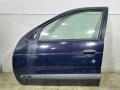 дверь передняя левая Renault Megane 1 поколение LA0E 1996, 1.4 л., i, E7J 764, бензин, 5МКПП, синий, седан, передний привод - фото №2