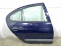 дверь задняя правая Renault Megane 1 поколение 1996, 1.4 л., E7J 764, бензин, 5МКПП, синий, универсал, передний привод - фото №2