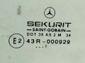 стекло двери передней левой Mercedes-Benz Vaneo W414 2001, 1.6 л., M 166.961, бензин, 5МКПП, темно-серый, минивэн, передний привод, A4147250010 - фото №2