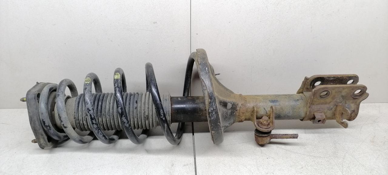 стойка передняя левая Hyundai Tucson 1 поколение 2006, 2.0 л., CRDi, дизель, АКПП, чёрный, передний привод - фото №1