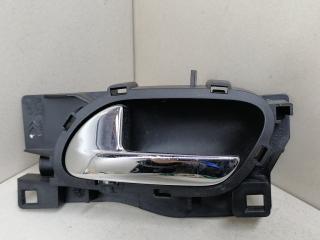 ручка внутренняя задняя левая Peugeot 407 1 поколение 2006, 1.6 л., HDi, 9HY (DV6TED4), дизель, МКПП, серый, передний привод