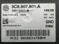 блок управления ручником Volkswagen Passat B6 2008, 2.0 л., TDi, CBAB, дизель, 6МКПП, серебристый, универсал, 3C8907801A, 16919901-B - фото №3