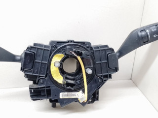 переключатель подрулевой (стрекоза) Ford Focus 2 поколение 2006, 1.6 л., i, бензин, 5МКПП, серебристый, универсал, передний привод, 4M5T-14A664-AB, 17D940, CE2G640683