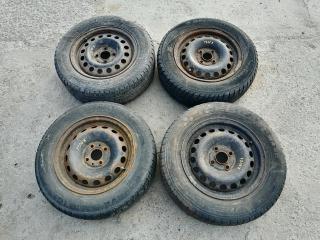 диск штампованный Opel Vectra B 1998, 1.6 л., X 16 XEL, бензин, 5МКПП, зеленый, универсал