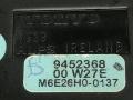 блок управления печки / климат-контроля Volvo S60 1 поколение 2001, 2.4 л., B 5244 T3, бензин, АКПП, черный, седан, 9452368, M6E26H0-0137 - фото №4
