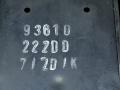кнопка обогрева заднего стекла Hyundai Accent 1 поколение (X3) [рестайлинг] 1997, 1.3 л., i, бензин, 5МКПП, синий, хетчбэк 3 дв., передний привод, 93610-22200 - фото №4