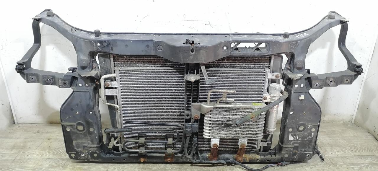 кассета радиаторов Hyundai Tucson 1 поколение 2006, 2.0 л., CRDi, дизель, АКПП, чёрный, передний привод - фото №1