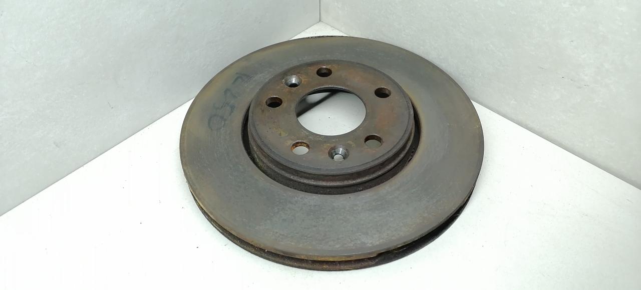 диск тормозной передний Renault Laguna 3 поколение 2007, 2.0 л., DCi, M9R 802, дизель, 6МКПП, голубой - фото №1