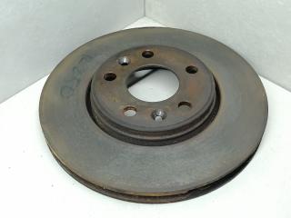 диск тормозной передний Renault Laguna 3 поколение 2007, 2.0 л., DCi, M9R 802, дизель, 6МКПП, голубой