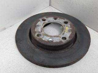 диск тормозной передний Peugeot 206 1 поколение 2002, 1.4 л., i, бензин, 5МКПП, зелёный