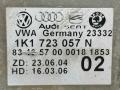 педаль тормоза Volkswagen Passat B6 2007, 2.0 л., АКПП, серебристый, универсал, передний привод, 1K1723057N - фото №6