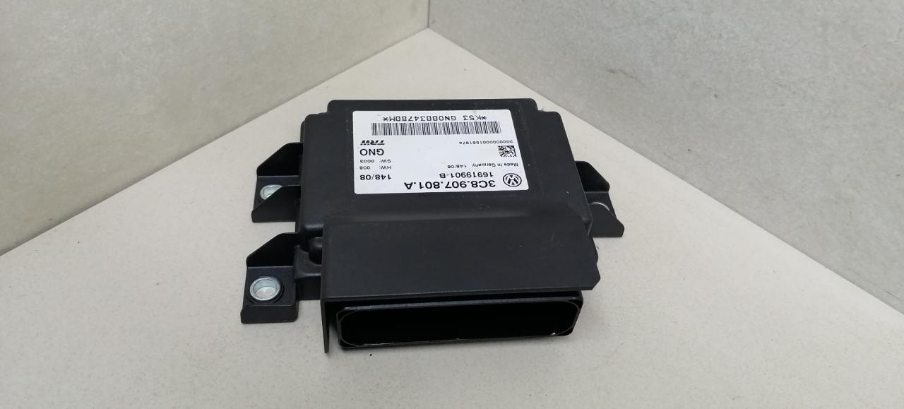 блок управления ручником Volkswagen Passat B6 2008, 2.0 л., TDi, CBAB, дизель, 6МКПП, серебристый, универсал, 3C8907801A, 16919901-B - фото №1