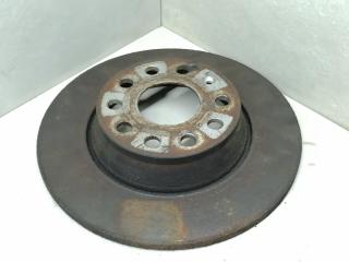 диск тормозной задний Volkswagen Passat B6 2008, 2.0 л., TDi, CBAB, дизель, 6МКПП, серебристый, универсал, 5Q0615601G