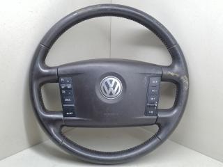 подушка безопасности водителя Volkswagen Touareg 1 поколение [рестайлинг] 2008, 3.6 л., BHK, бензин, АКПП, чёрный, внедорожник 5 дв., полный подключаемый привод, 7L6880201EG