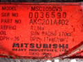 муфта компрессора кондиционера Mitsubishi Galant 7 поколение 1995, 2.0 л., i, бензин, V6, MSC105CVS, AKC201A402 - фото №5