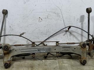 балка подвески задняя Hyundai Tucson 1 поколение 2006, 2.0 л., CRDi, дизель, АКПП, чёрный, передний привод