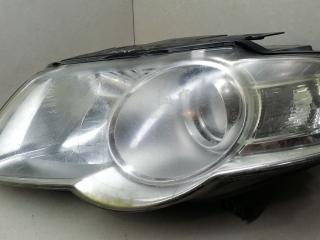 фара правая Volkswagen Passat B6 2008, 2.0 л., TDi, CBAB, дизель, 6МКПП, серебристый, универсал, 3C0941005J