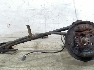 кулак задний правый Hyundai Accent 1 поколение (X3) [рестайлинг] 1997, 1.3 л., i, бензин, 5МКПП, синий, хетчбэк 3 дв., передний привод