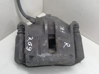 суппорт передний правый Renault Megane 2 поколение 2004, 1.5 л., DCi, K9K 722, дизель, 5МКПП, серебристый, хетчбэк 5 дв., передний привод, BOSCH, 7701208589