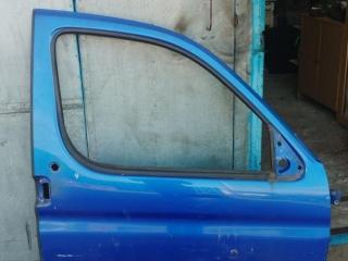 дверь передняя правая Citroen Berlingo 1 поколение (M49) 2001, 2.0 л., RHY (10DYLF), дизель, МКПП, синий, передний привод
