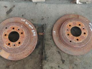диск тормозной задний Peugeot 607 1 поколение 2001, 2.2 л., 4HX (DW12TED4/FAP), дизель, МКПП, передний привод
