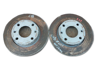 диск тормозной передний Peugeot 206 1 поколение 2001