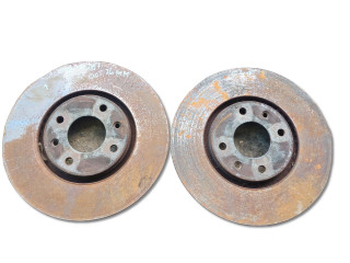 диск тормозной Citroen C5 1 поколение [рестайлинг] 2007, 2.0 л., RHR (DW10BTED4), дизель