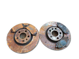 диск тормозной передний Fiat Ulysse 2 поколение (2002 - 2010), 2.0 л., RHW (DW10ATED4), дизель