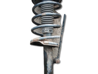 стойка передняя левая Peugeot 607 1 поколение 2002, 2.2 л., 4HX (DW12TED4/FAP), дизель