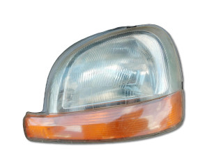 фара левая Renault Kangoo 1 поколение 2000, жёлтый