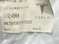 обшивка двери передняя левая Tesla Model X 1 поколение [рестайлинг] 2022, электро, синий, полный привод, 1634148-03-G - фото №9