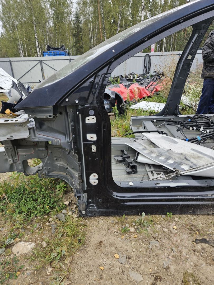 стойка кузовная передняя Tesla Model X 1 поколение (2015 - 2021) - фото №1