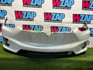 бампер передний Tesla Model X 1 поколение 2017, электро, белый