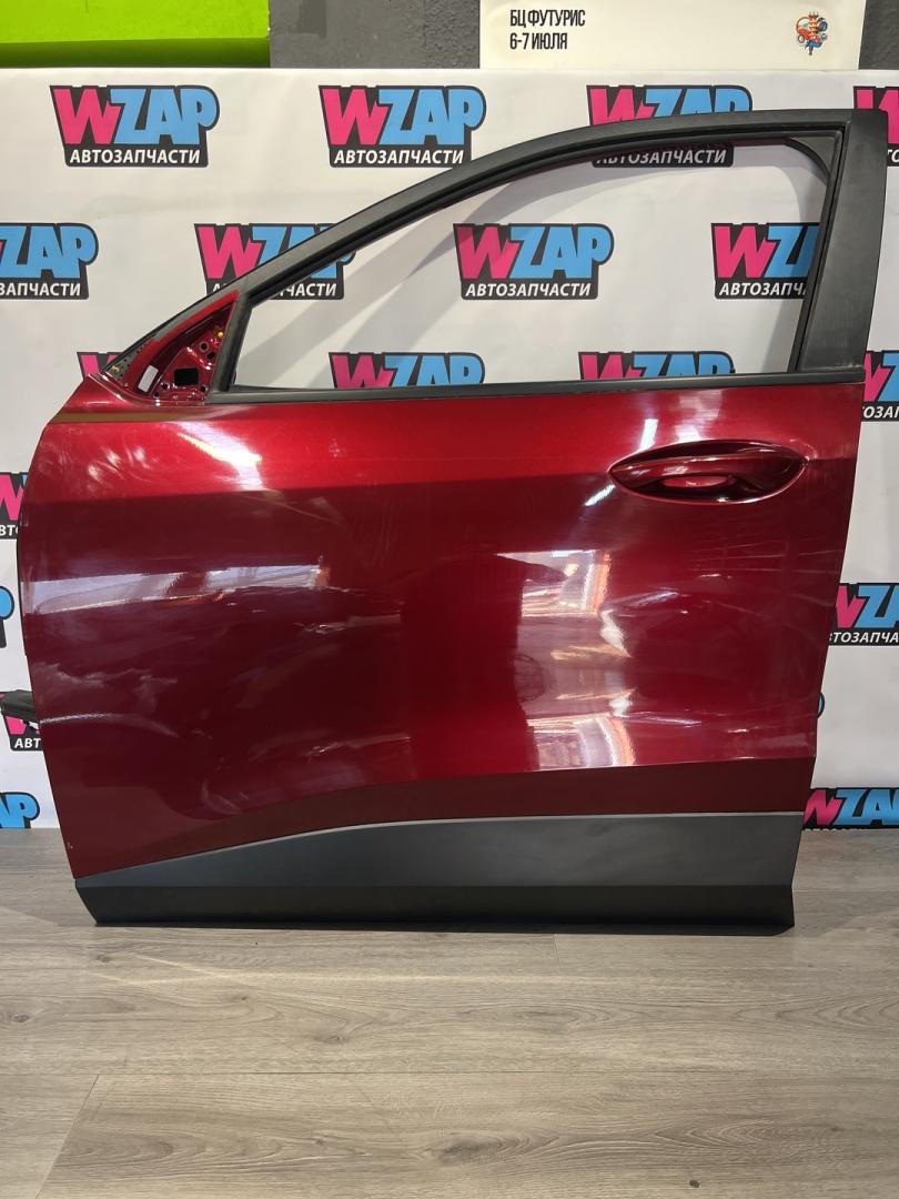 дверь передняя левая Chevrolet Trax 2 поколение 2024, 1.2 л., бензин, АКПП, красный, минивэн, передний привод - фото №1