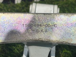 петля крышки багажника Tesla Model Y 1 поколение 2022, электро, белый, 1500494-00-C