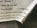 защита арок задняя левая (подкрылок) Tesla Model Y 1 поколение 2023, электро, полный привод, 1755488-00-A - фото №7