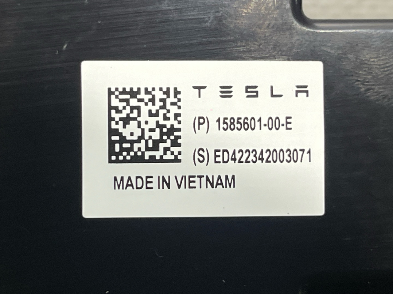 антенна Tesla Model Y 1 поколение 2023, электро, полный привод, 1585601-00-E - фото №1