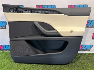 обшивка двери передняя правая Tesla Model X 1 поколение [рестайлинг] 2022, электро, синий, полный привод, 1609988-00-A